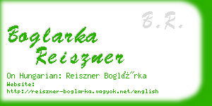 boglarka reiszner business card